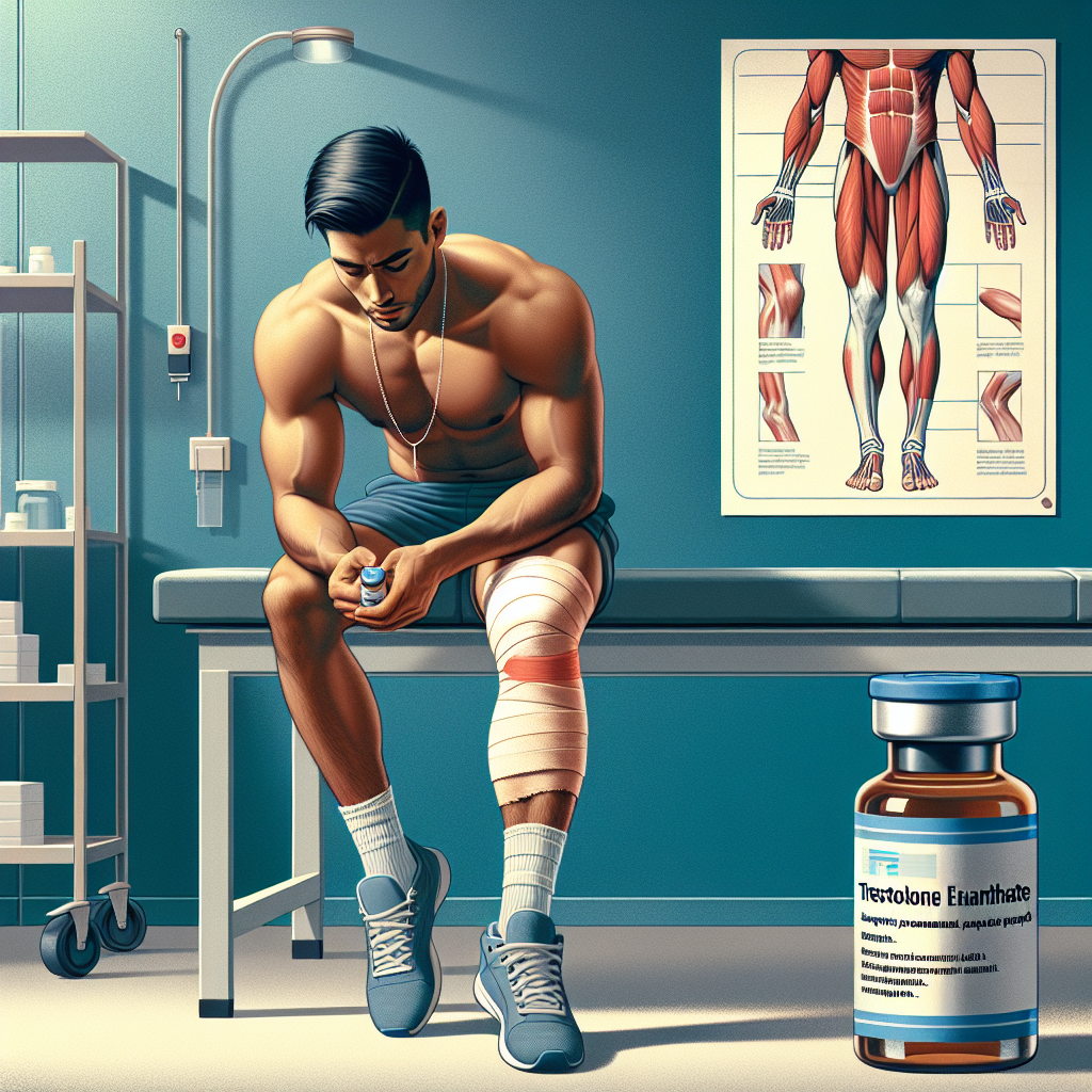 Therapeutic use of trestolone enanthate in sports injuries