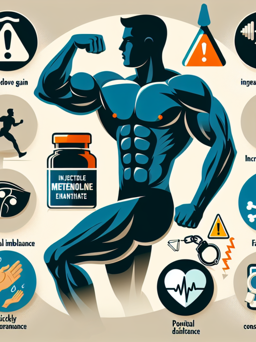 Injectable metenolone enanthate: benefits and risks for athletes