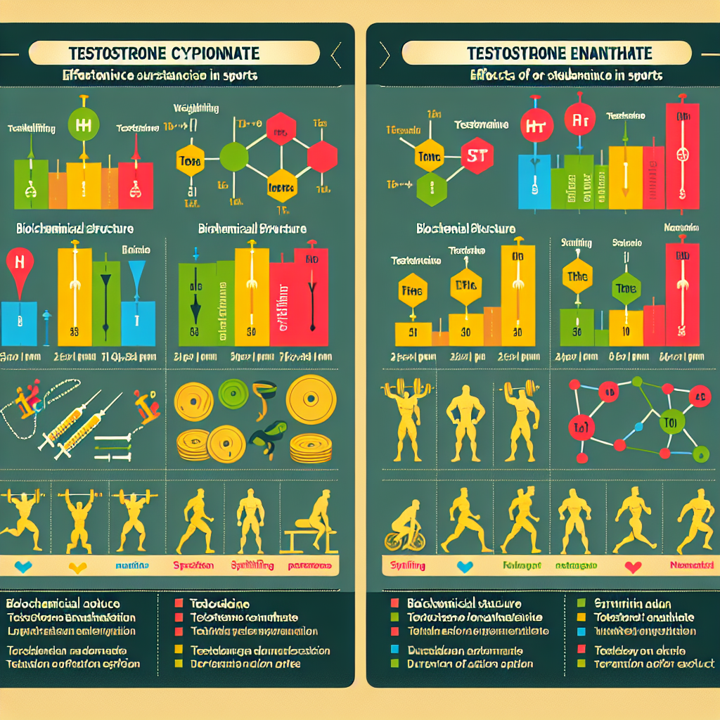Testosterone cypionate vs. Testosterone enanthate: comparing effects in sports