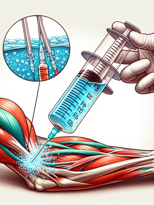 Bactericidal water injections: effective remedy for muscle fatigue