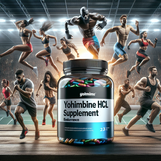 Yohimbine hcl supplement to boost endurance in sports
