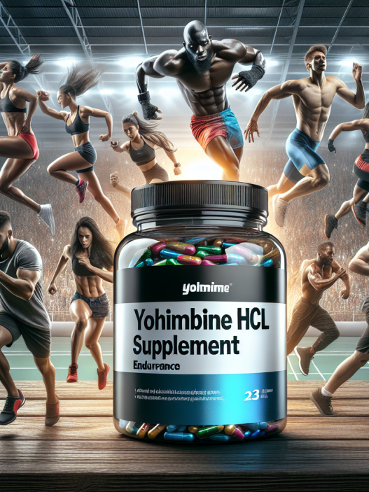 Yohimbine hcl supplement to boost endurance in sports