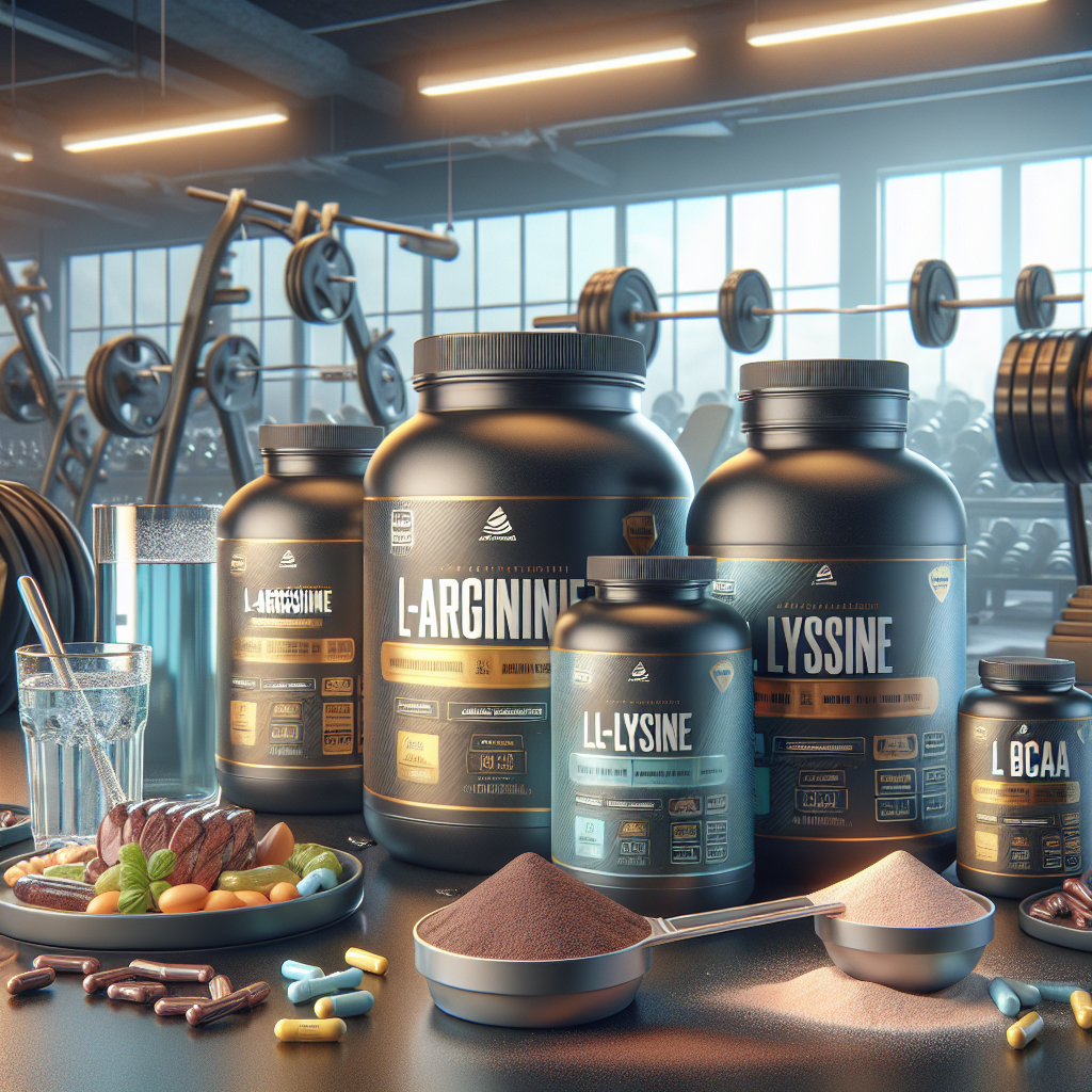 Amino acids as post-workout muscle repair supplements