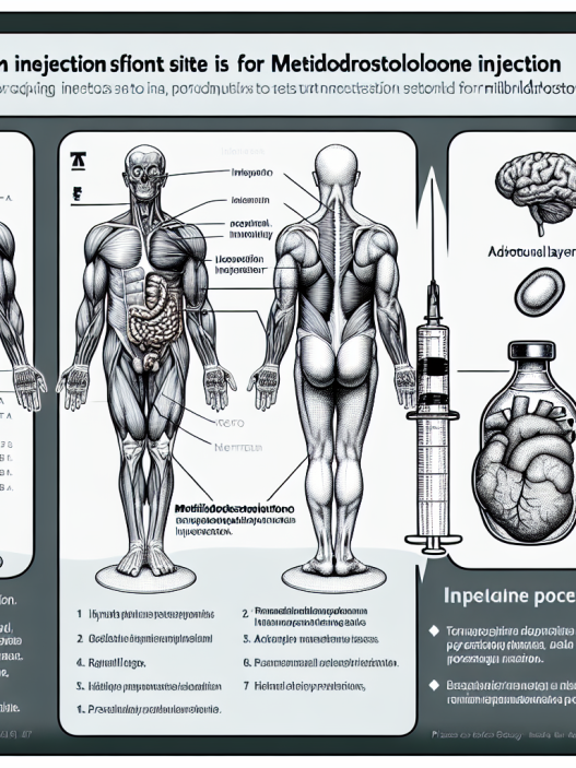 Injection sites for metildrostanolone: best practices