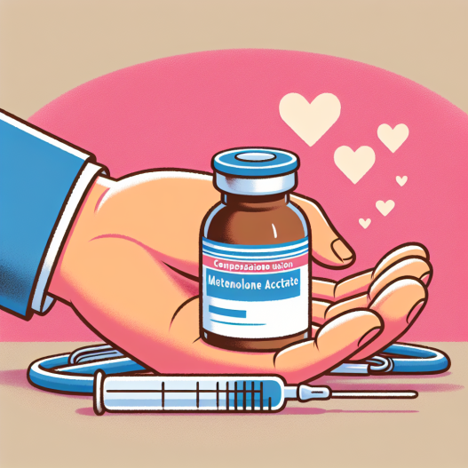 Compassionate use of acetato di metenolone