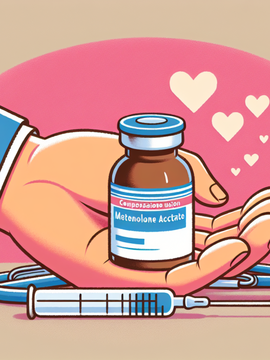 Compassionate use of acetato di metenolone