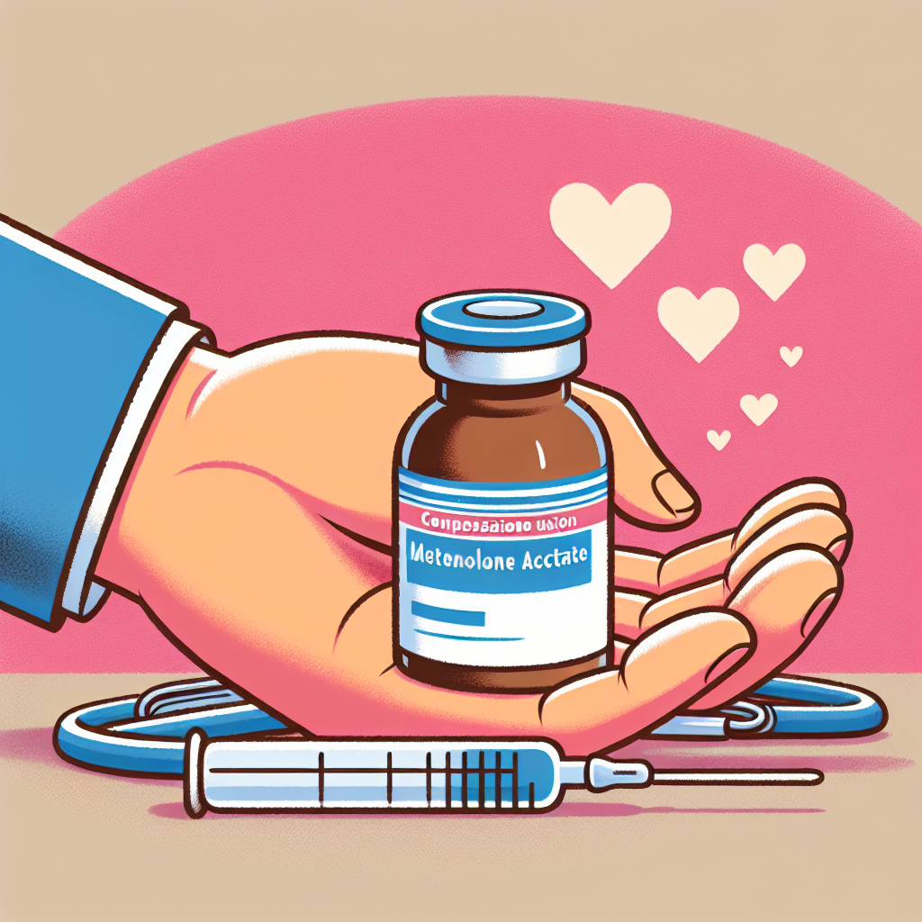 Compassionate use of acetato di metenolone