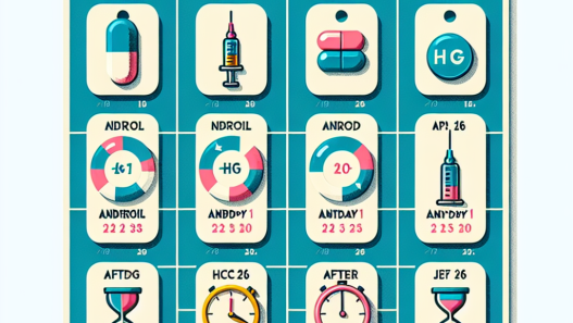 Hcg use during or after andriol cycle