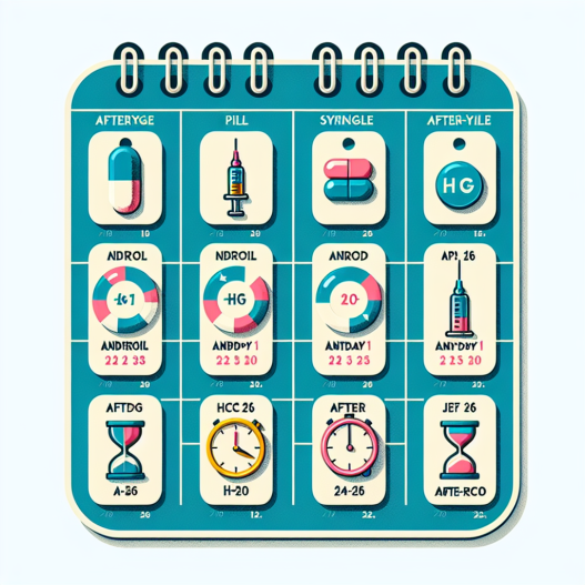 Hcg use during or after andriol cycle
