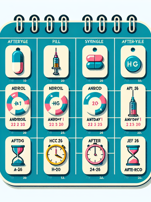 Hcg use during or after andriol cycle