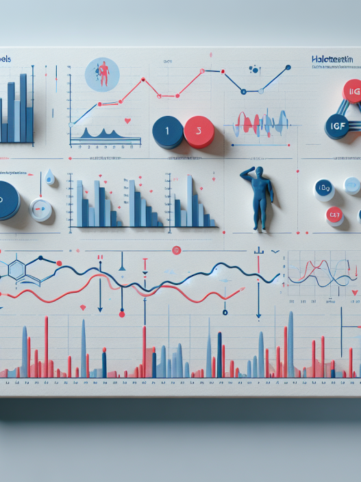 Igf-1 levels and halotestin