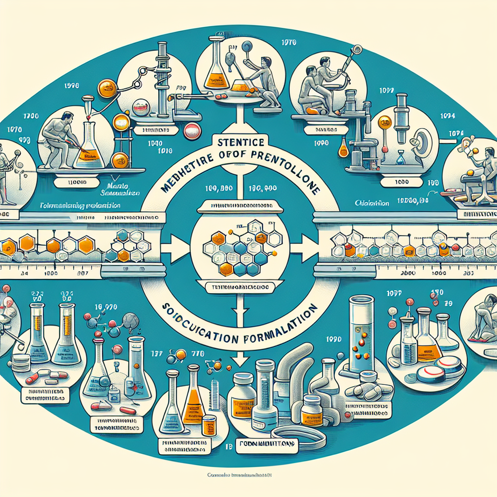 Patents and formulations history of methyltrenbolone