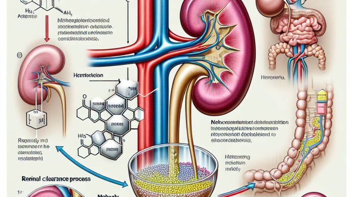 Renal clearance of methyltrenbolone