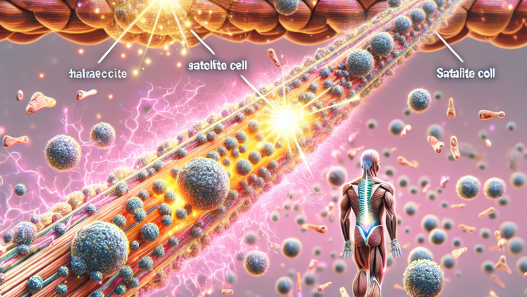 Satellite cell activation by trestolone