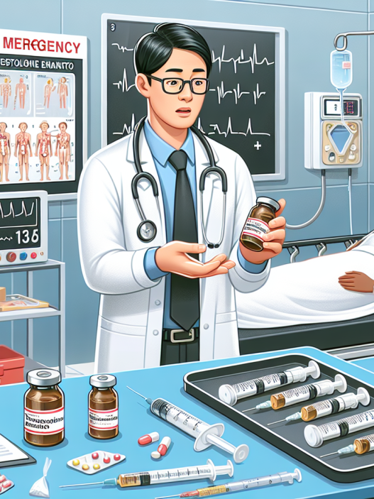 Emergency use cases for trestolone enantato